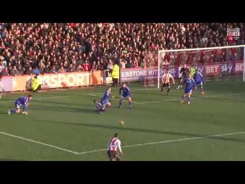 Sullay Kaikai finishes superb team move to equalise against Cardiff City.