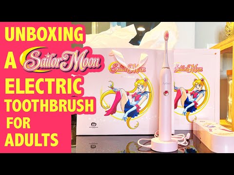 OFFICIALLY LICENSED Sailor Moon ELECTRIC Toothbrush For ADULTS! By Apiyoo