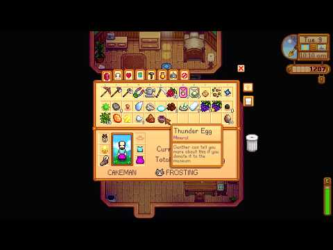 How to get Thunder Egg mineral - Stardew Valley 1.4