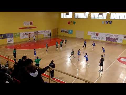 Alevín mixto Gr. Sur B. UB Lavadores Vigo A - A.D. Carballal