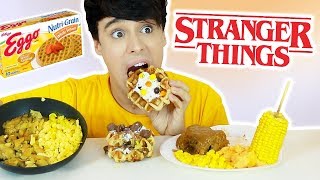 i only ate STRANGER THINGS FOODS for 24 hours