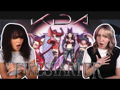 FIRST TIME REACTING TO K/DA - FIRESTARTER ft. MIYEON and SOYEON of i-dle, Sophie Powers, Mimi Webb