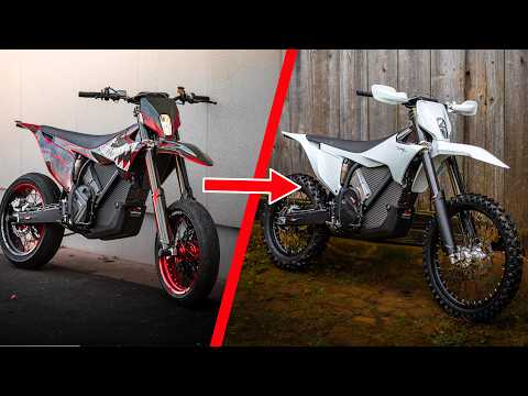 STARK VARG from Supermoto back to Enduro 😳 my ultimate Enduro conversion! ⚡️