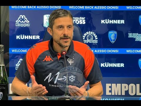 PianetaEmpoli.it | Mister Dionisi presenta Carrarese-Empoli 2025/26