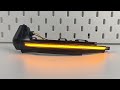 LED dynamické smerovky - Audi A1 (2011-2017) - Video Youtube