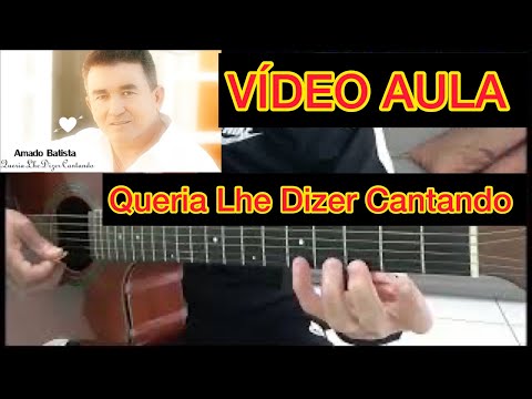 Queria Lhe Dizer Cantando - Amado Batista