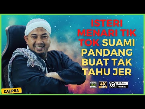 USTAZ NAHAR - ISTERI MENARI DI TIK TOK SUAMI PANDANG BUAT TAK TAHU JA