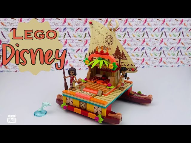Vídeo relacionado con LEGO Disney Princess Barco Aventurero de Vaiana de Juguete, Catamarán con Mini Muñecas y Delfín, Juguetes de Construcción para Niñas y Niños de 6 Años o Más 43210