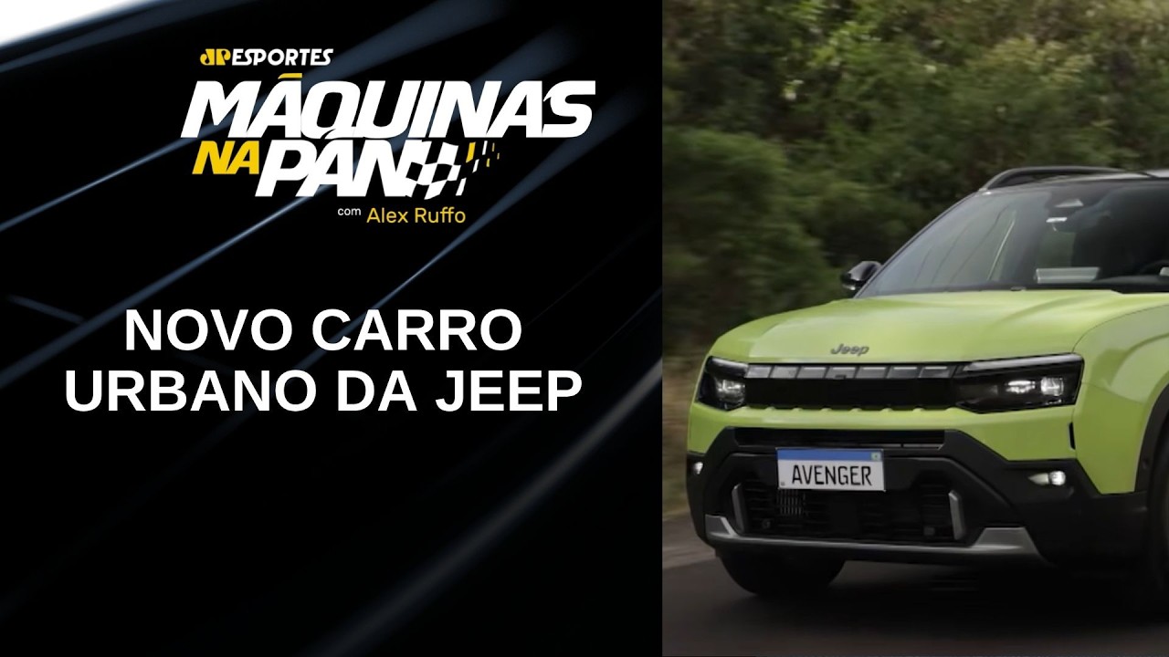 Teste Drive Jeep Avenger | MÁQUINAS NA PAN