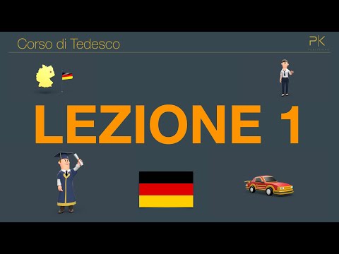 Tedesco Corso Completo 1, Lezione 1