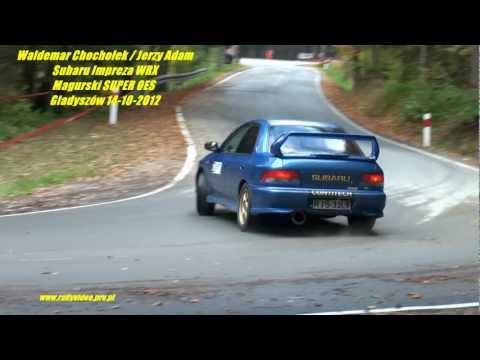 Waldemar Chochołek / Jerzy Adam - Subaru Impreza WRX - Magurski SUPER OES Gładyszów 14-10-2012
