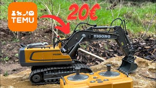 Unboxing und Review des 2,4 GHz Fernbedienung Baggers von Yigong | TEMU