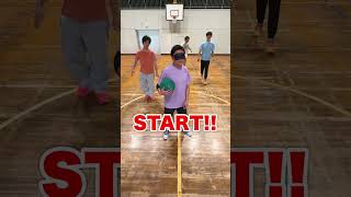 目隠しシュートから逃げろ🏐💨