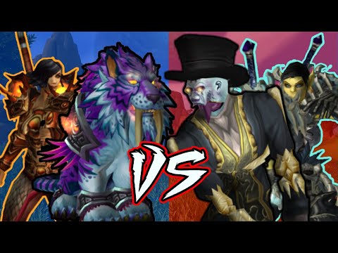 DOUBLE DPS SHOWDOWN - Feral/Survival VS Spriest/WW