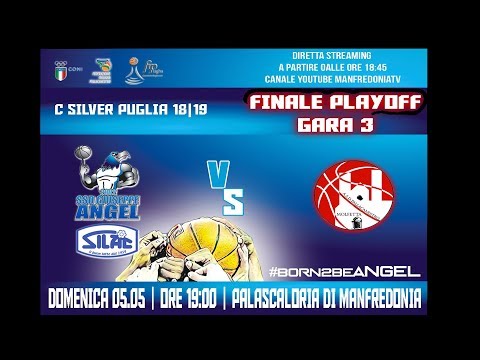 Diretta: GARA 3 FINALE PLAYOFF C SILVER PUGLIA ore 18.30