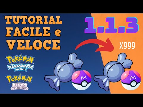 [1.1.3] Nuovo metodo per moltiplicare gli Strumenti in Pokémon Diamante Lucente e Perla Splendente