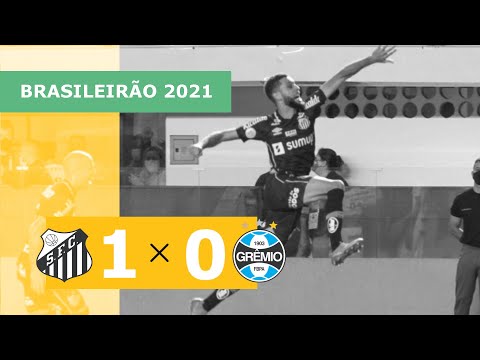 Santos 1 x 0 Grêmio – Gol – 10/10 – Brasileirão 2021