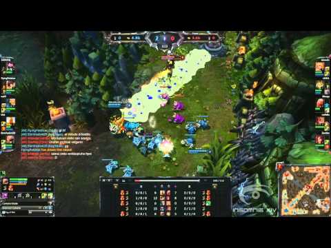 Insomnia XIV LoL group stage - 5pro0pasi vs leliksen söpöt