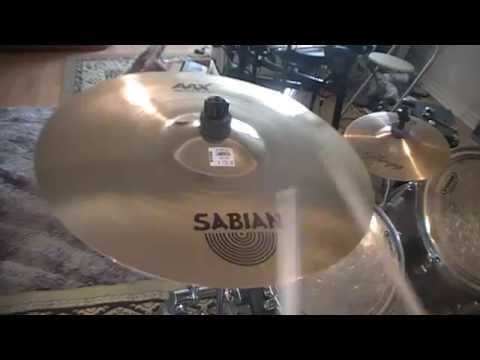 Test - Sabian 18" AAX Dark Crash Cymbal