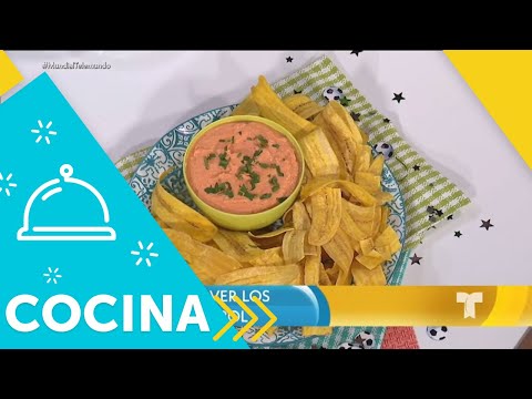 Recetas de cocina: Cómo hacer Botanas Mundialistas | Un Nuevo Día | Telemundo