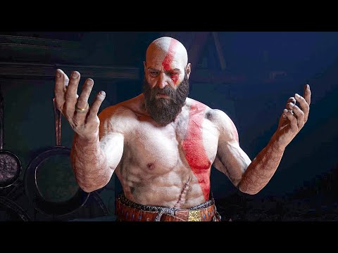 Thor Kills Kratos Death Scene 4K - God Of War Ragnarok