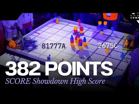 382 Points - SCORE Showdown HIGHEST Score VEX IQ Mix & Match
