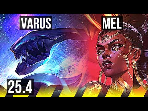 VARUS & Soraka vs MEL & Senna (ADC) | KR Master | 25.4