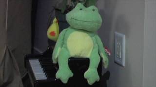 TonyFrog at Home (Orchestral music video about a green stuffed animal frog)