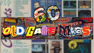 60 Old Game Magazine Covers
