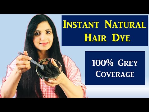 HERBAL HAIR DYE / Homemade Hair Dye Recipe / Natural Hair Color/ Grey Hair Remedy/ Samyuktha Diaries