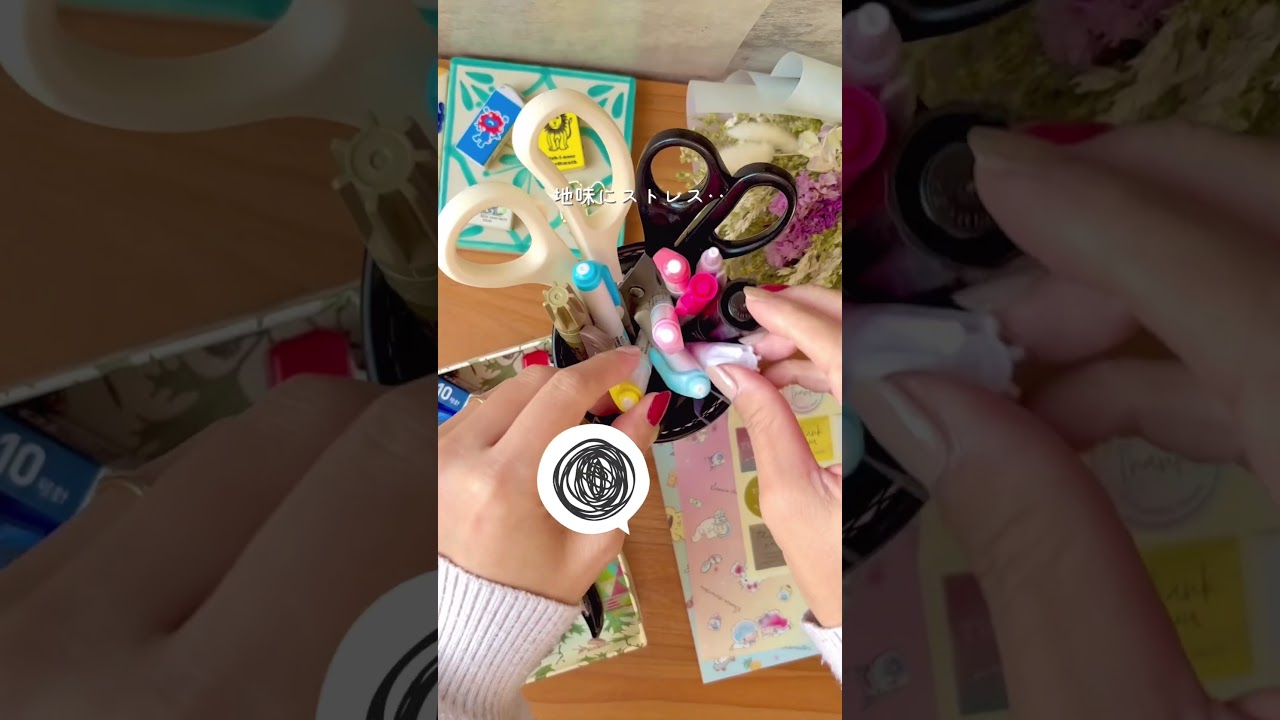 文房具行方不明から卒業！くるくるペン立て♥️