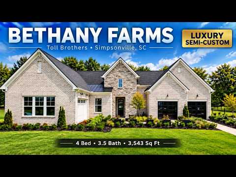 Inside Toll Brothers’ Bethany Farms | Luxury New Construction in Simpsonville, SC