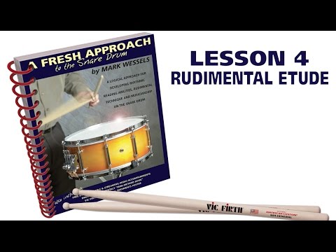 Lesson 04H: Rudimental Etude