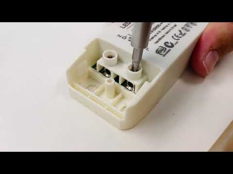 Wie man Ledisons LED Einbaustrahler auf einem Treiber für 3 bis 6 Strahler installiert