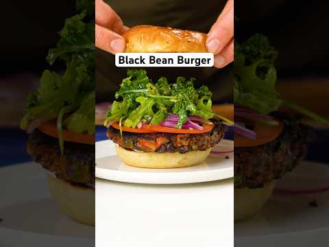 How to Make a Black Bean Burger—my Favourite Recipe Ever! 🤤