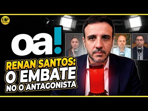 RENAN SANTOS EM ENTREVISTA NO PAPO ANTAGONISTA.