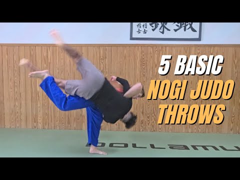 5 Basic NoGi Judo Throws Every Grappler Should Know