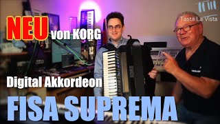Video thumbnail for NEU: Digital Akkordeon - KORG "FISA SUPREMA" by Alois Müller
