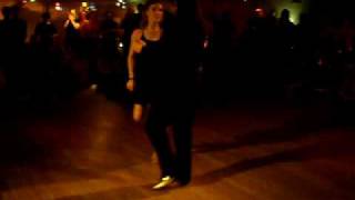 Sebastian Arce and Mariana Montes dance tango nuevo in Ljubljana