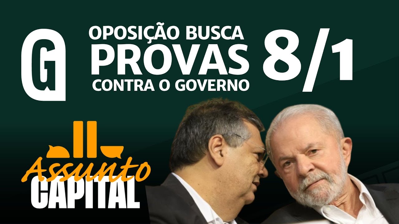 Provas do 8/1: oposição segue rastros de Flavio Dino e Lula