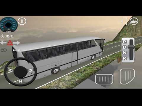 Uphill police Transporter Bus Driving Simulator - Android iOS Gameplay