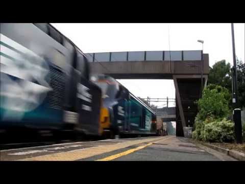 37069 with 68020 DIT, 6K73 Sellafield-Crewe passing Winsford, 14/06/2016