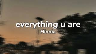 Download lagu Hindia - everything u are || (Lyrics) mp3