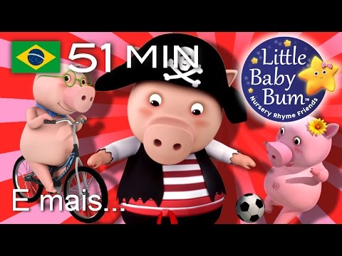 Este Porquinho | E muitas mais Canções de Ninar | LittleBabyBum!