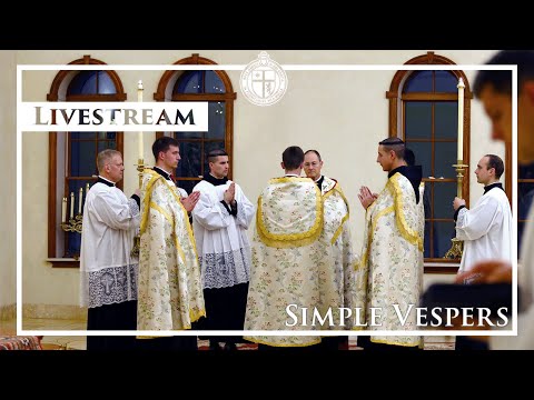 Simple II Vespers - Quinquagesima Sunday - 2/15/26