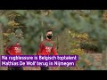 Mathias De Wolf toont direct zijn klasse op training NEC