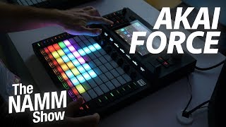 Video thumbnail for NAMM 2019 | Akai Force Standalone Sampler & Sequencer by B&H Photo Video Pro Audio