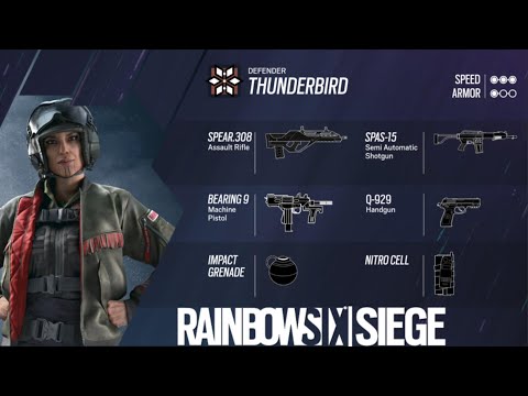 Thunderbird Full Loadout & Favela Map Rework | Rainbow Six Siege Year 6 Season 2