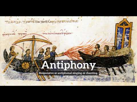 How Does Antiphony Look? | How to Say Antiphony in English? | What is Antiphony?