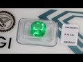 Smeraldo Colombiano, taglio a cuscino, 6.76 ct (IGI) Video 1